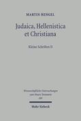 Hengel |  Judaica, Hellenistica et Christiana | Buch |  Sack Fachmedien