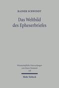 Schwindt |  Schwindt: Weltbild/Epheserbriefes | Buch |  Sack Fachmedien