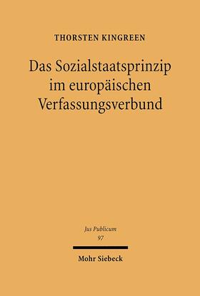 Kingreen | Das Sozialstaatsprinzip im europäischen Verfassungsverbund | Buch | 978-3-16-147962-5 | sack.de