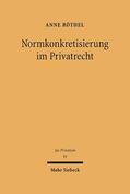 Röthel |  Normkonkretisierung im Privatrecht | Buch |  Sack Fachmedien
