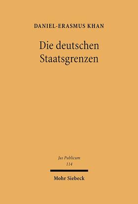Khan |  Die deutschen Staatsgrenzen | Buch |  Sack Fachmedien