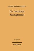 Khan |  Die deutschen Staatsgrenzen | Buch |  Sack Fachmedien