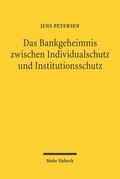 Petersen |  Petersen, J: Bankgeheimnis | Buch |  Sack Fachmedien