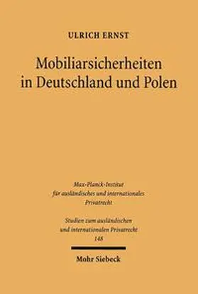 Ernst |  Mobiliarsicherheiten in Deutschland und Polen | Buch |  Sack Fachmedien