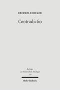 Rieger |  Contradictio | Buch |  Sack Fachmedien