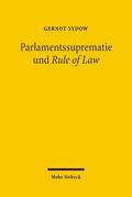 Sydow |  Sydow: Parlamentssuprematie | Buch |  Sack Fachmedien