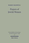 McDowell |  Prayers of Jewish Women | Buch |  Sack Fachmedien