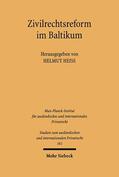 Heiss |  Zivilrechtsreform im Baltikum | Buch |  Sack Fachmedien