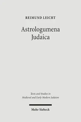 Leicht |  Astrologumena Judaica | Buch |  Sack Fachmedien
