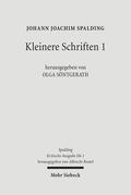 Spalding / Söntgerath / Beutel |  Kritische Ausgabe. Tl.1 | Buch |  Sack Fachmedien