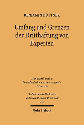 Büttner | Büttner, B: Umfang und Grenzen der Dritthaftung | Buch | 978-3-16-149001-9 | sack.de