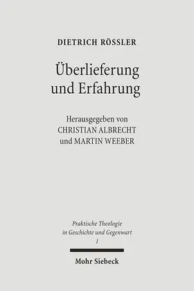 Rössler / Albrecht / Weeber | Überlieferung und Erfahrung | Buch | 978-3-16-149012-5 | sack.de