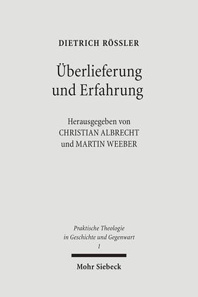 Rössler / Albrecht / Weeber | Rössler: Überlieferung und Erfahrung | Buch | 978-3-16-149012-5 | sack.de