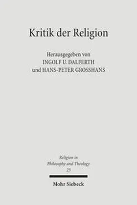 Dalferth / Großhans |  Kritik der Religion | Buch |  Sack Fachmedien