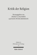 Dalferth / Großhans |  Kritik der Religion | Buch |  Sack Fachmedien
