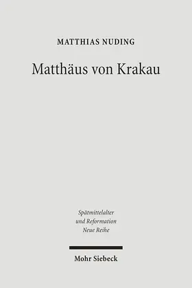 Nuding |  Matthäus von Krakau | Buch |  Sack Fachmedien