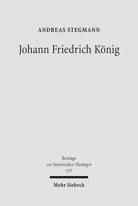 Stegmann |  Johann Friedrich König | Buch |  Sack Fachmedien