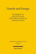 Stadler / Ramser / Franz |  Umwelt und Energie | Buch |  Sack Fachmedien