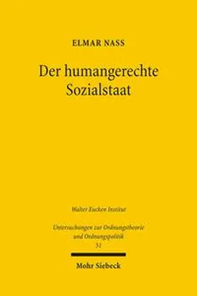 Nass |  Der humangerechte Sozialstaat | Buch |  Sack Fachmedien
