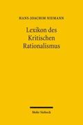 Niemann |  Niemann: Lexikon des Kritischen Rationalismus | Buch |  Sack Fachmedien