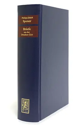 Spener / Wallmann |  Briefe aus der Dresdener Zeit 1686-1691 | Buch |  Sack Fachmedien