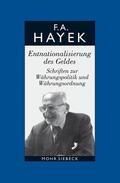 Hayek / Bosch / Veit-Bachmann |  Entnationalisierung des Geldes | Buch |  Sack Fachmedien