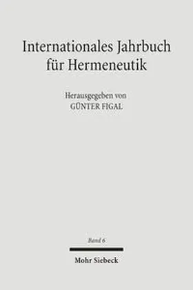 Figal | Internationales Jahrbuch für Hermeneutik | Buch | 978-3-16-149336-2 | sack.de