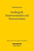 Haas |  Strafbegriff, Staatsverständnis und Prozessstruktur | Buch |  Sack Fachmedien