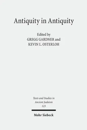 Gardner / Osterloh |  Antiquity in Antiquity | Buch |  Sack Fachmedien