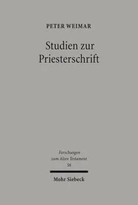 Weimar | Studien zur Priesterschrift | Buch | 978-3-16-149446-8 | sack.de