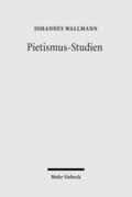 Wallmann |  Pietismus-Studien | Buch |  Sack Fachmedien