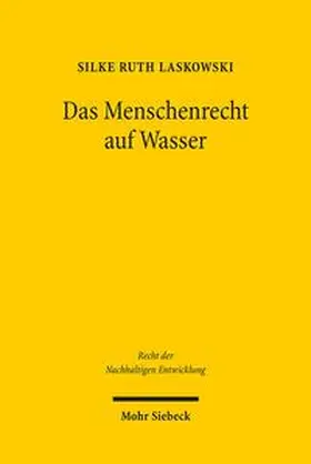 Laskowski |  Das Menschenrecht auf Wasser | Buch |  Sack Fachmedien