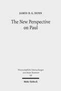 Dunn / Frey |  The New Perspective on Paul | Buch |  Sack Fachmedien