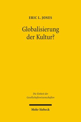Jones | Globalisierung der Kultur? | Buch | 978-3-16-149602-8 | sack.de