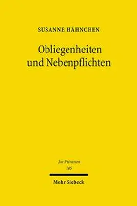 Hähnchen |  Obliegenheiten und Nebenpflichten | Buch |  Sack Fachmedien