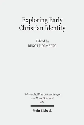 Holmberg |  Exploring Early Christian Identity | Buch |  Sack Fachmedien