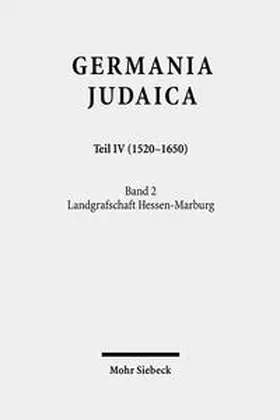 Treue / Rohrbacher / Toch |  Germania Judaica | Buch |  Sack Fachmedien