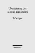 Übersetzung des Talmud Yerushalmi 2 | Buch |  Sack Fachmedien