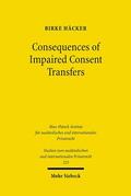Häcker |  Consequences of Impaired Consent Transfers | Buch |  Sack Fachmedien