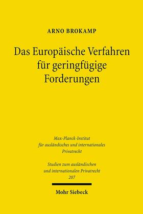 Brokamp | Brokamp, A: Europäische Verfahren | Buch | 978-3-16-149810-7 | sack.de