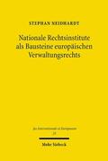 Neidhardt |  Nationale Rechtsinstitute als Bausteine europäischen Verwaltungsrechts | Buch |  Sack Fachmedien
