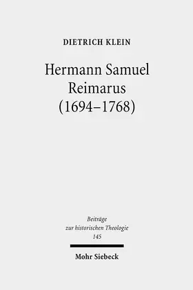 Klein |  Hermann Samuel Reimarus (1694-1768) | Buch |  Sack Fachmedien