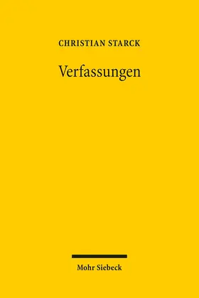 Starck |  Verfassungen | Buch |  Sack Fachmedien