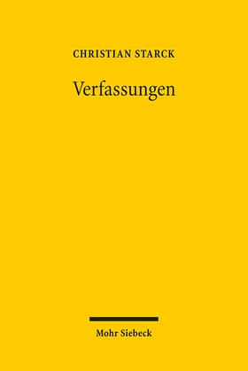Starck | Verfassungen | Buch | 978-3-16-149916-6 | sack.de