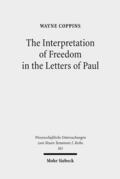 Coppins |  The Interpretation of Freedom in the Letters of Paul | Buch |  Sack Fachmedien