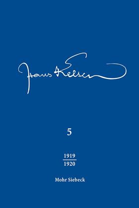 Kelsen / Jestaedt |  Veröffentlichte Schriften 1919-1920 | Buch |  Sack Fachmedien
