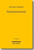 Lehmann |  Finanzinstrumente | Buch |  Sack Fachmedien