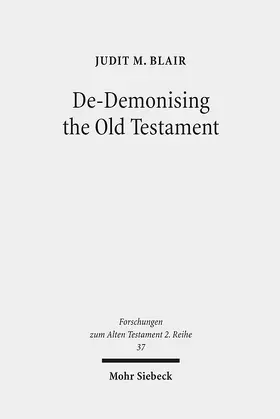 Blair |  De-Demonising the Old Testament | Buch |  Sack Fachmedien