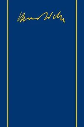 Weber / Aldenhoff-Hübinger / Fehlemann | Max Weber-Gesamtausgabe | Buch | 978-3-16-150135-7 | sack.de
