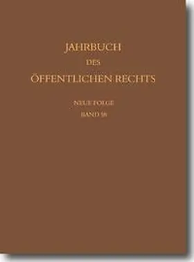 Häberle |  Jahrbuch des öffentlichen Rechts der Gegenwart. Neue Folge | Buch |  Sack Fachmedien